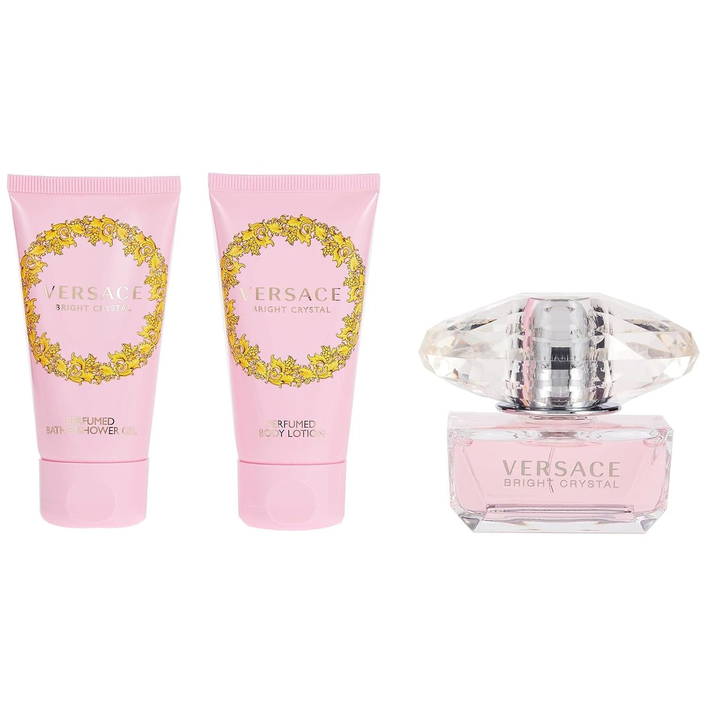 VERSACE BRIGHT CRYSTAL edt 50ML 3PCS SET