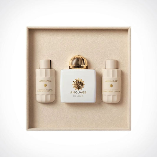 Amouage Honour W Edp  100Ml 3Pcs Gift Set