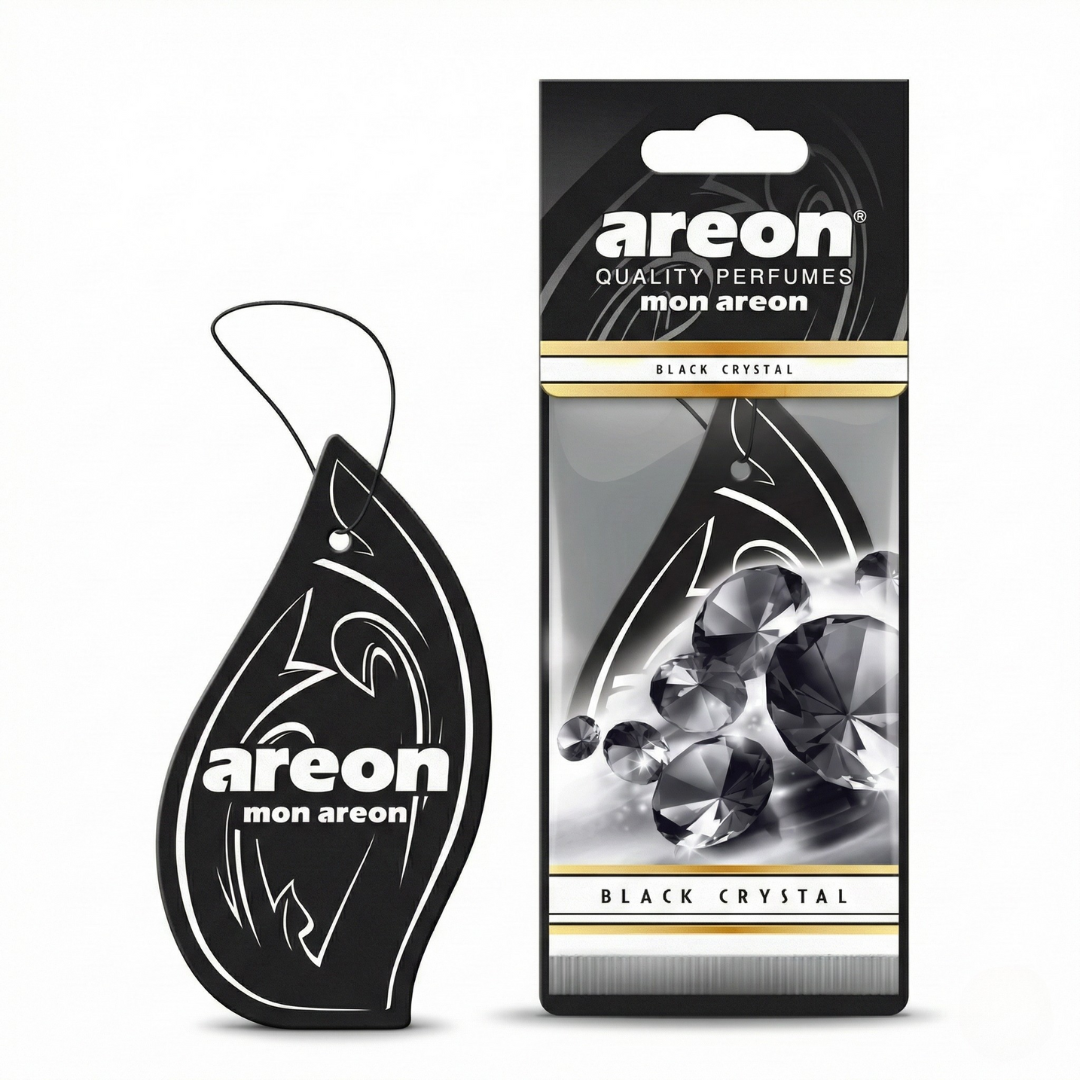 Areon Car Air freshner(Hanging) MON BLACK CRYSTAL