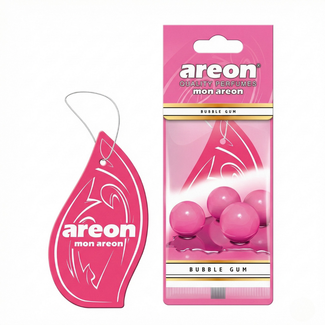 Areon Car Air freshner(Hanging) MON BUBBLEGUM