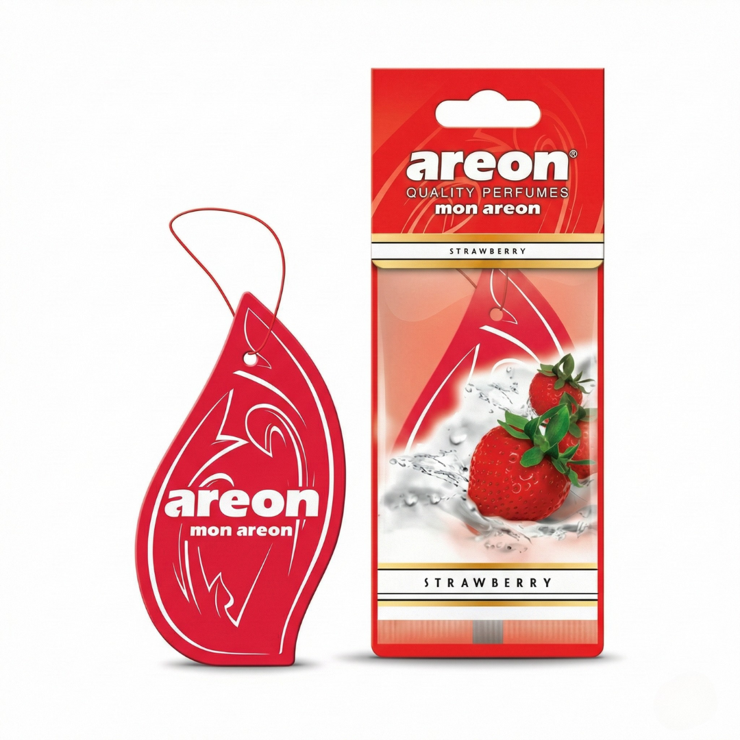 Areon Car Air freshner(Hanging) MON STRWBERRY