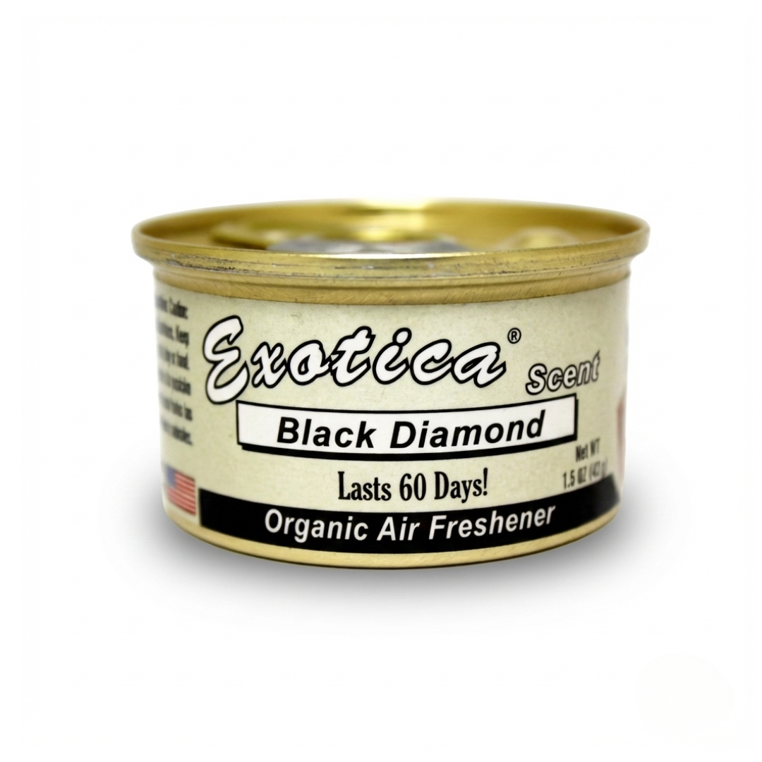 Exotica Car Air freshener (Cup Holder) BLACK DIAMOND
