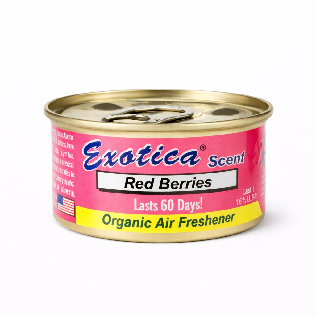 Exotica Car Air freshener (Cup Holder) RED BERRIES