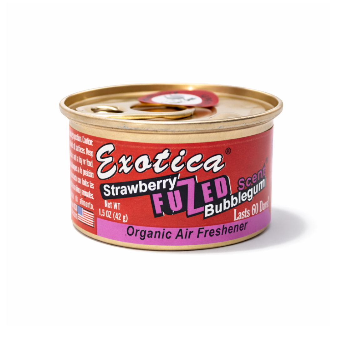 Exotica Car Air freshener (Cup Holder) STRWBERRY FUZED BUBBLEGUM