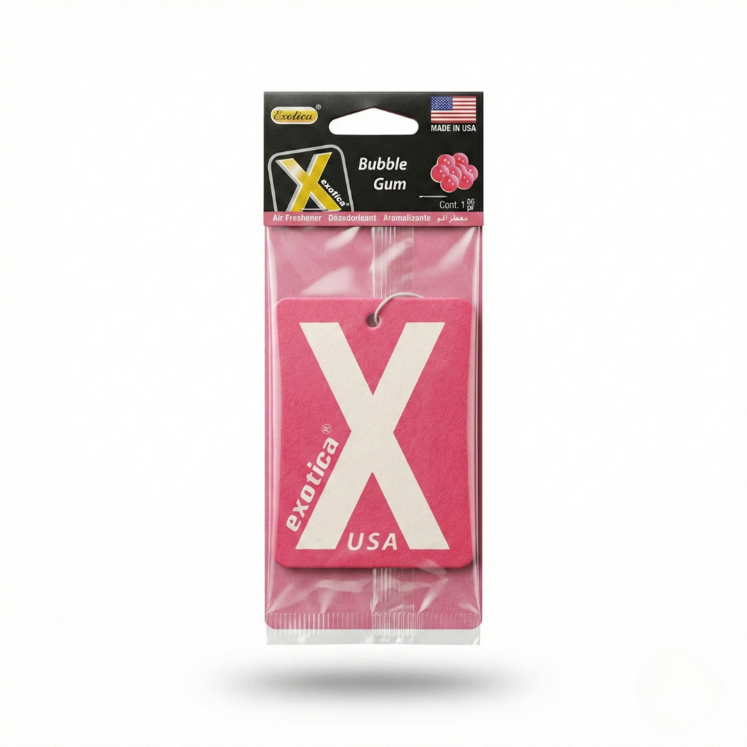 Exotica Car Air freshner(Hanging) Bubble Gum xtype