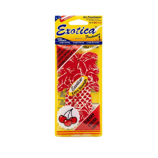 Exotica Car Air freshener(Hanging) CHERRY
