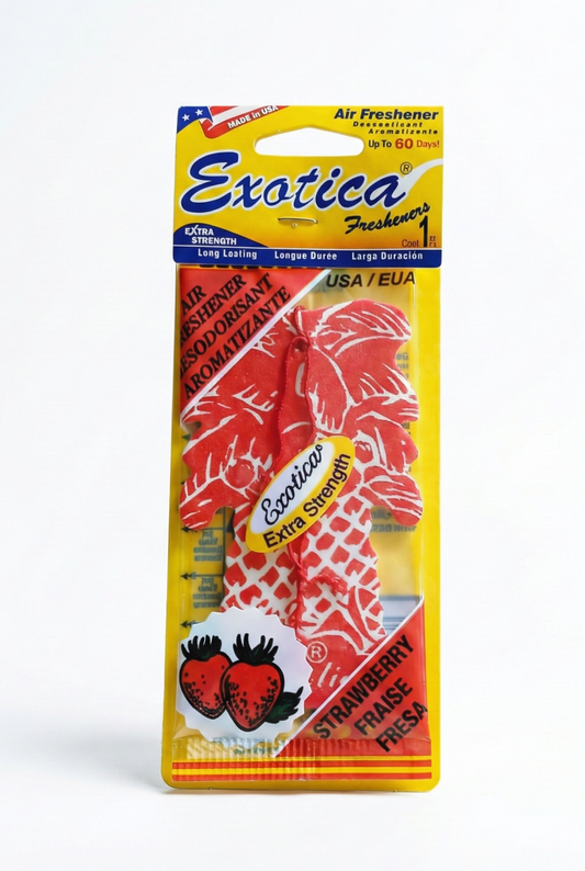 Exotica Car Air freshner(Hanging) Strawberry