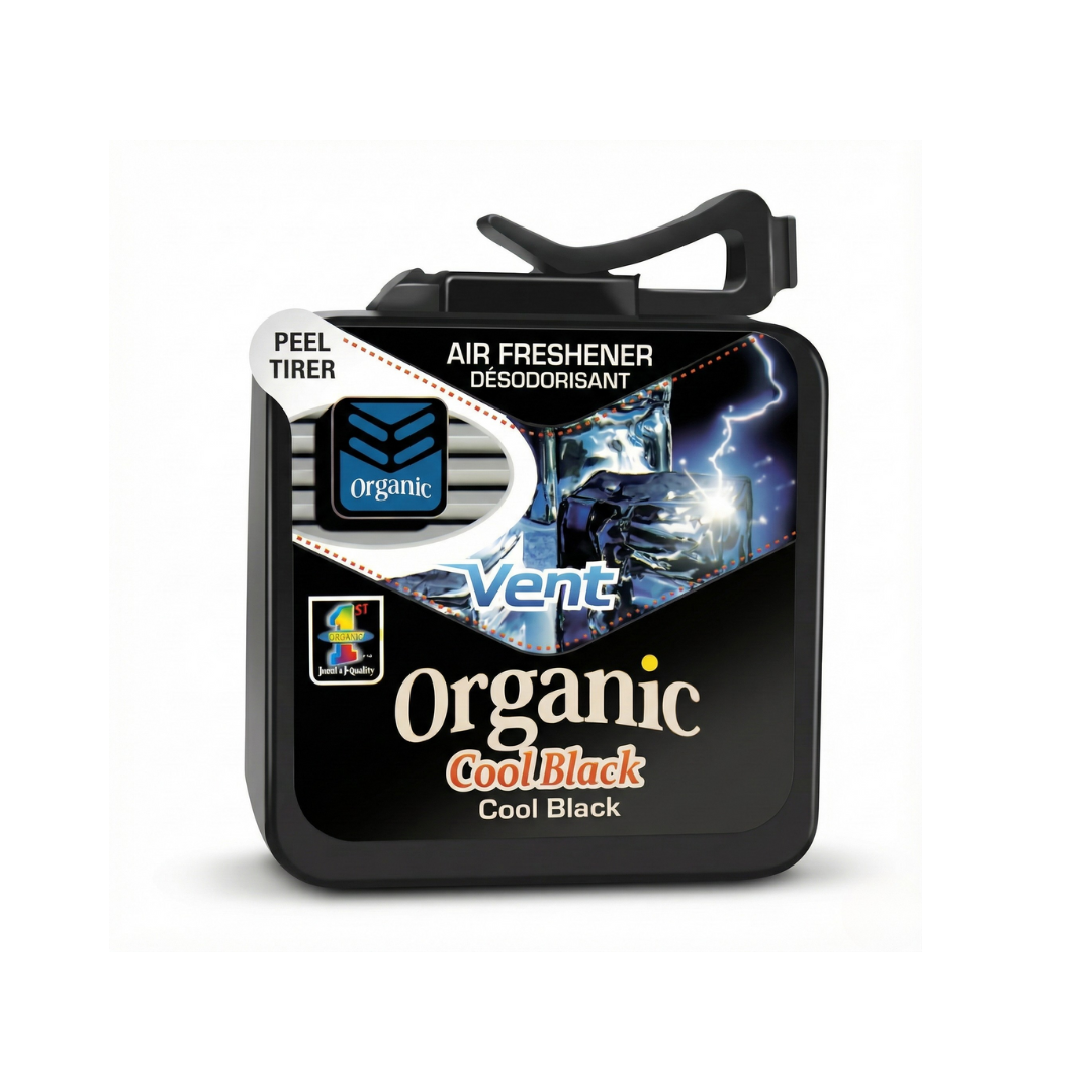 Vent Organic LD Car Air freshener (Ac Vent) Cool Black