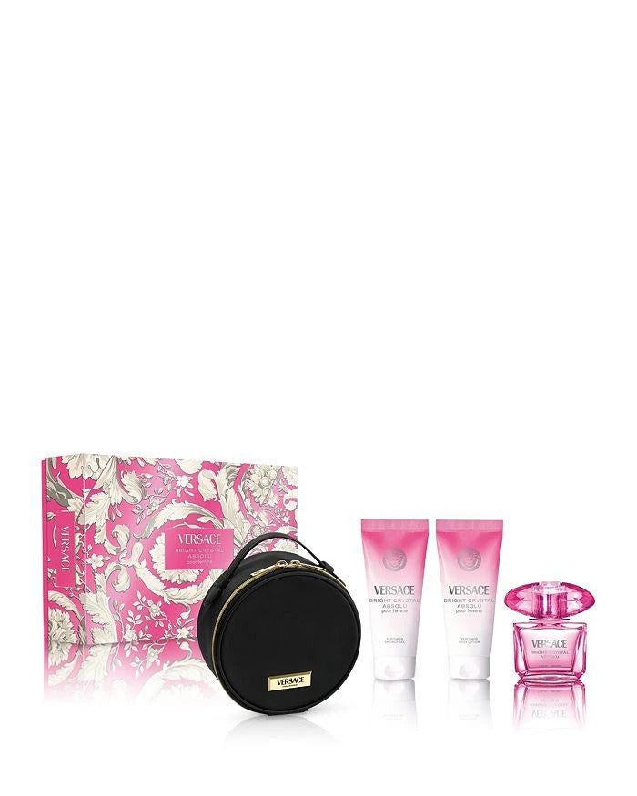 Versace Bright Crystal Absolu Edp 90 Ml L3Pcs Bag Set