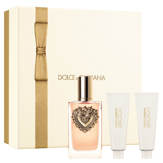 D&G Devotion EDP 100ml+Shower Gel+Body Lotion Set