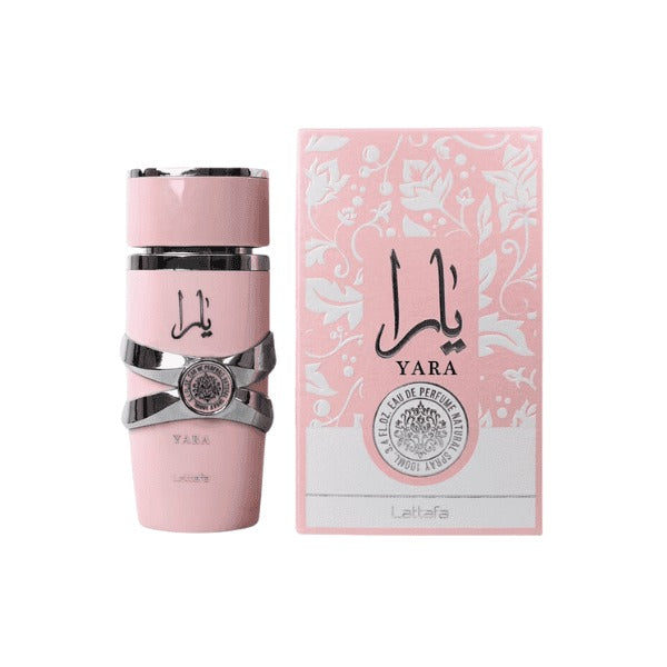Shop perfumes for her in Oman — Lattafa Yara EDP 100ml at Al Hajis Perfumes Oman