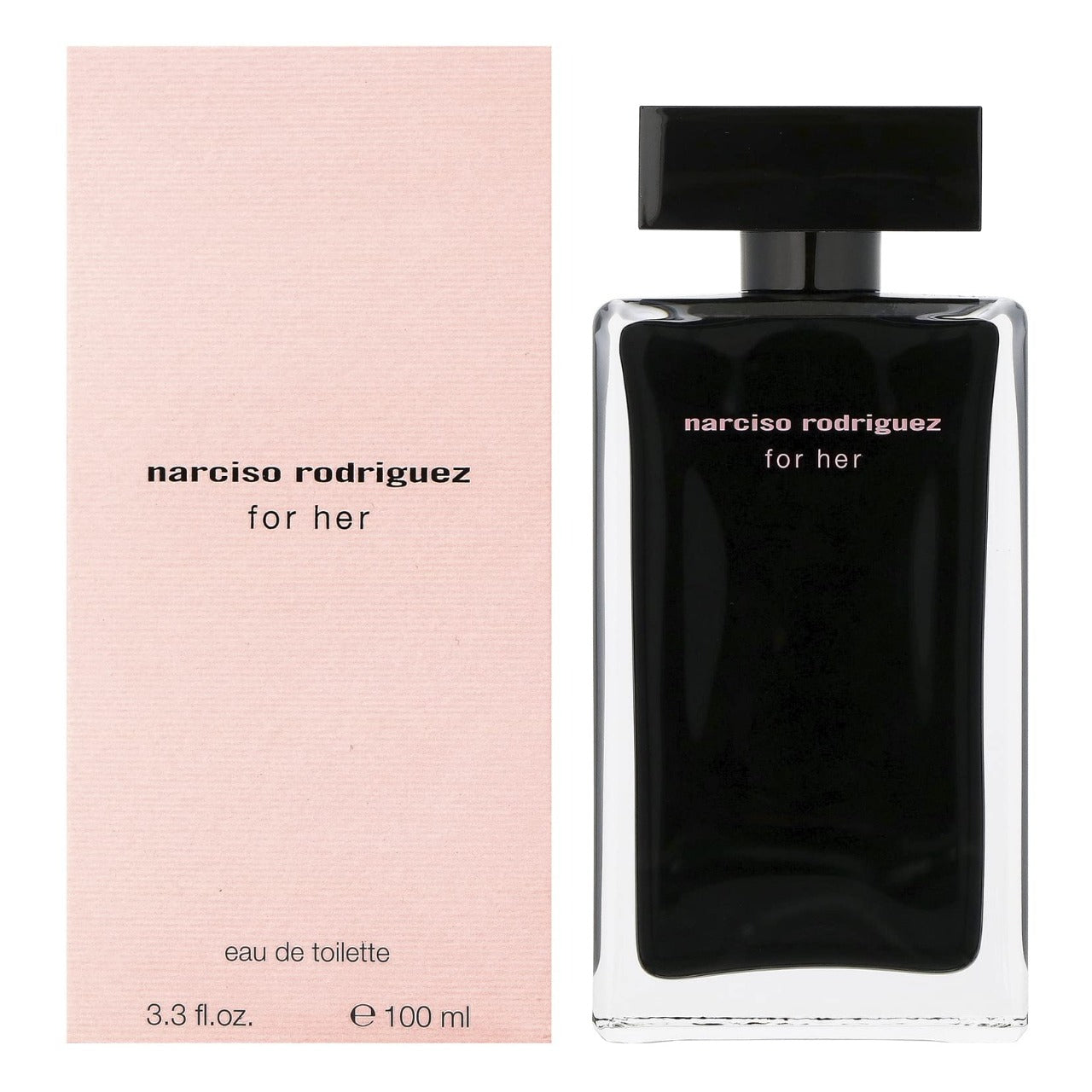 Shop perfumes for her in Oman — Narciso Rodriguez For Her EDT 100ml at Al Hajis Perfumes Oman