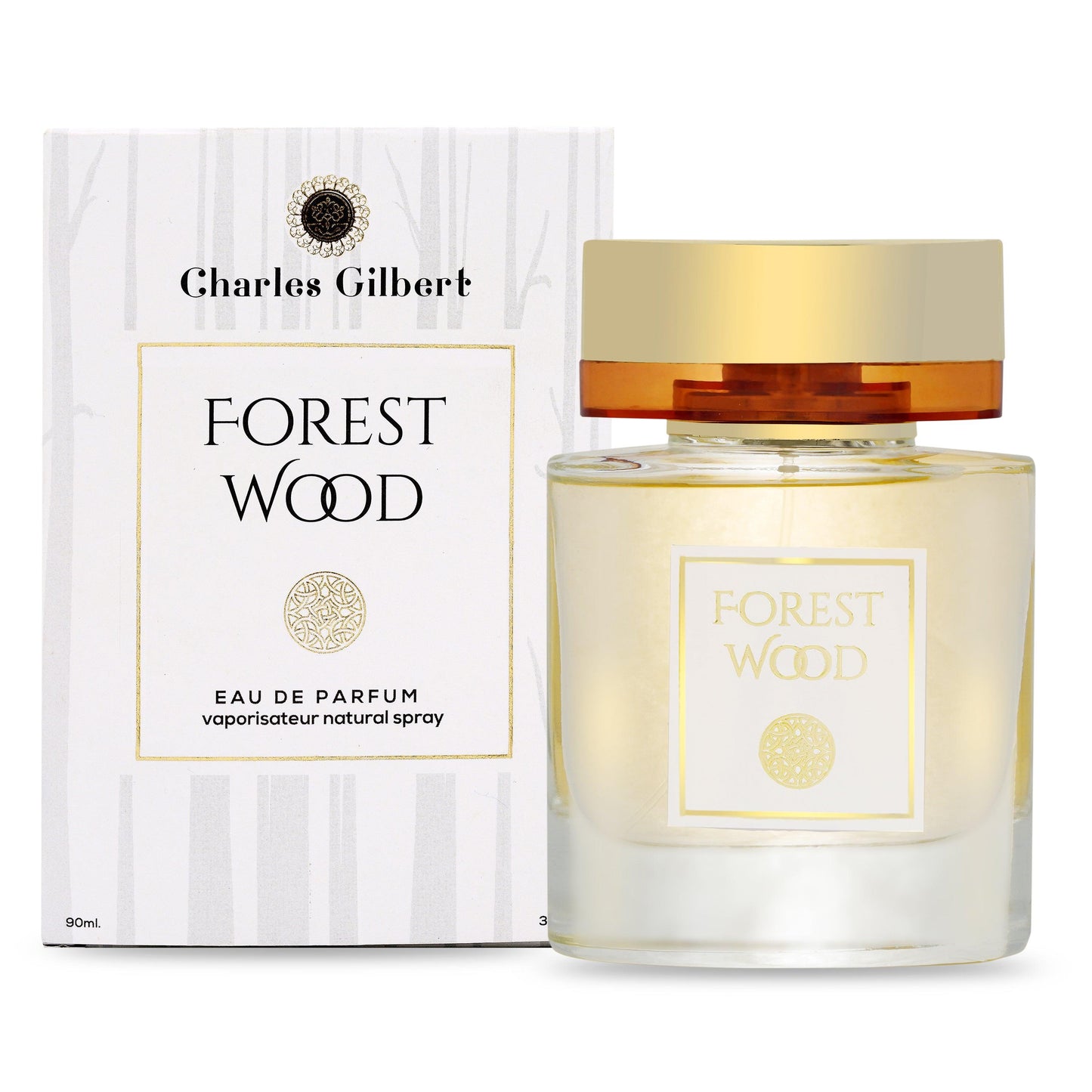 Shop perfumes for her in Oman — Charles Gilbert Forest Wood EDP 90ml at Al Hajis Perfumes Oman