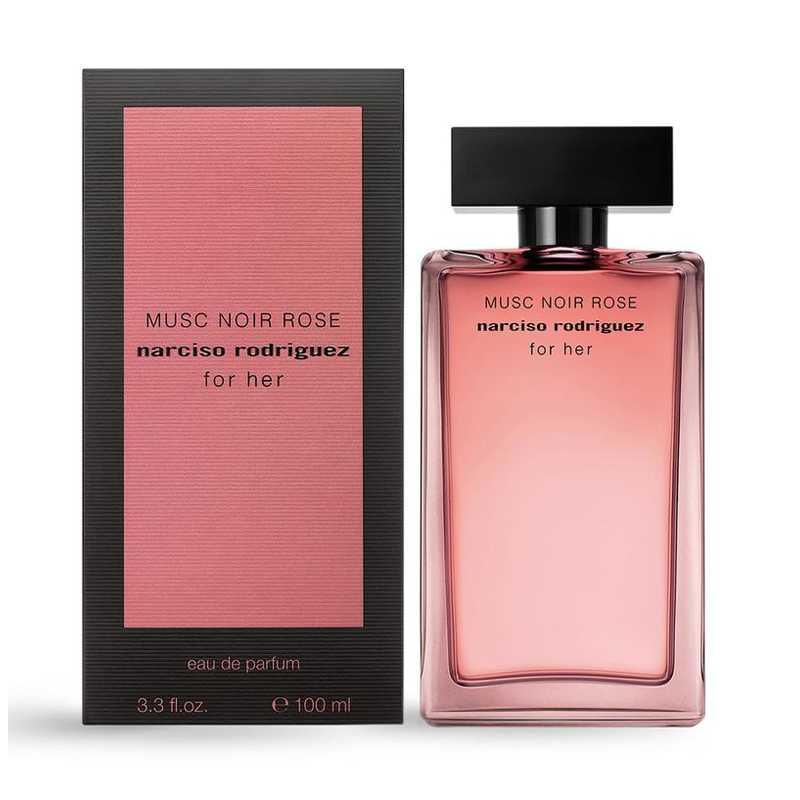 Shop perfumes for her in Oman — Narciso Rodriguez Musc Noir Rose EDP 100ml at Al Hajis Perfumes Oman