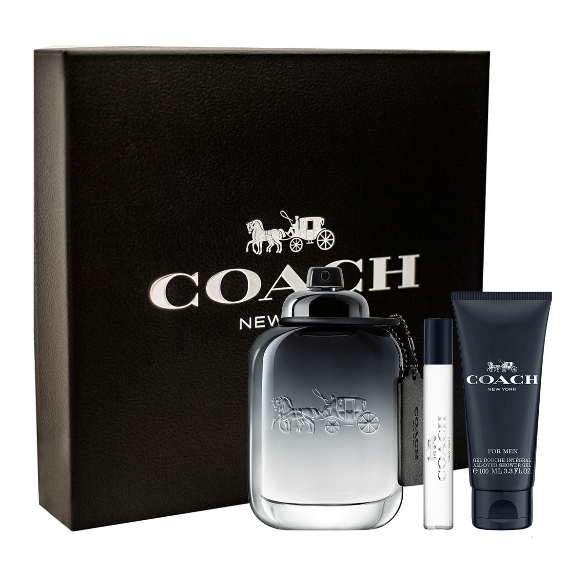 Coach New York M Edt 100Ml 3Pcs Set