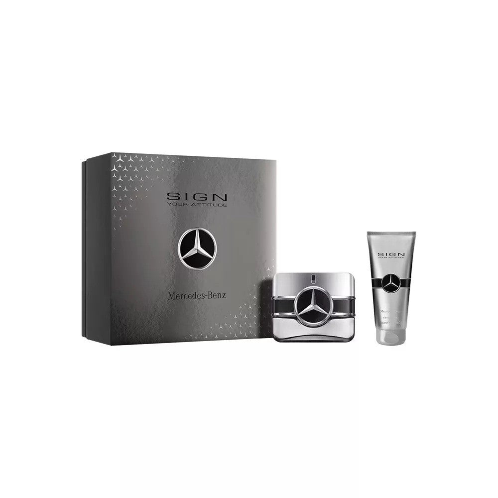 Mercedes-Benz Sign Your Attitude Edt M 100Ml 2Pcs Gift Set