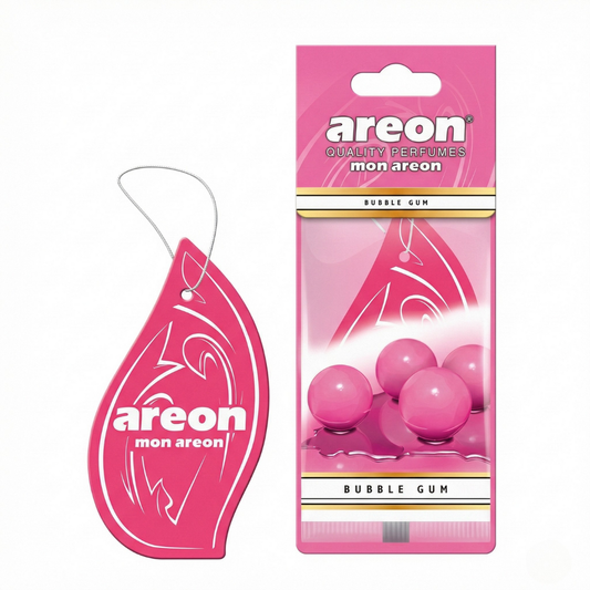 Areon Car Air freshner(Hanging) MON BUBBLEGUM