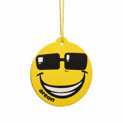 Areon Car Air freshner(Hanging) SMILE BLACK CRYSTAL