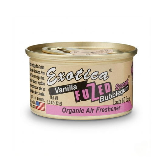 Exotica Car Air freshener (Cup Holder) VANILLA FUZED BUBBLEGUM
