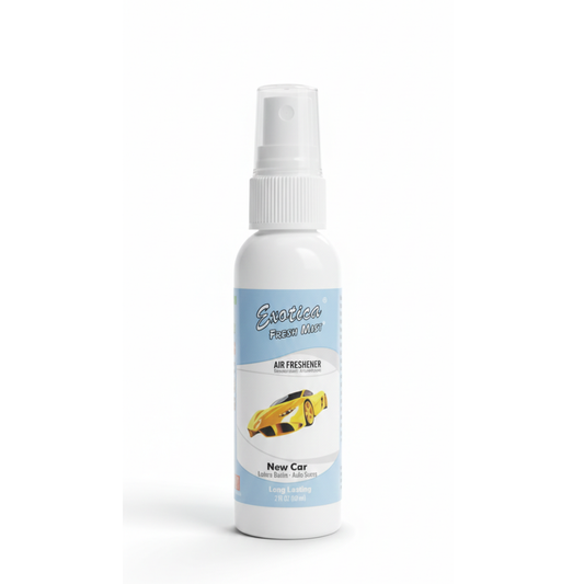 Exotica Car Air freshener (pump spray) NEW CAR