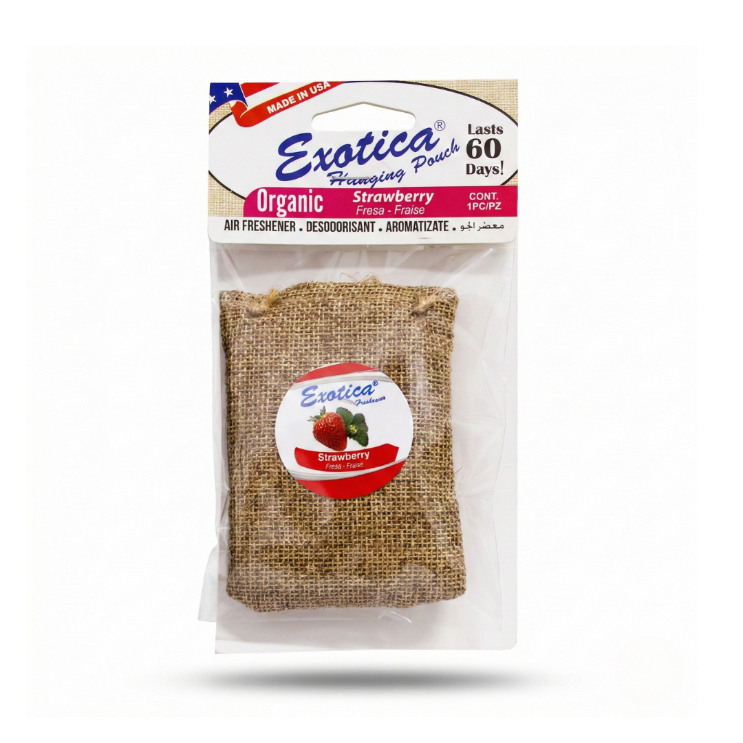 Exotica  Pouch - STRAWBERRY