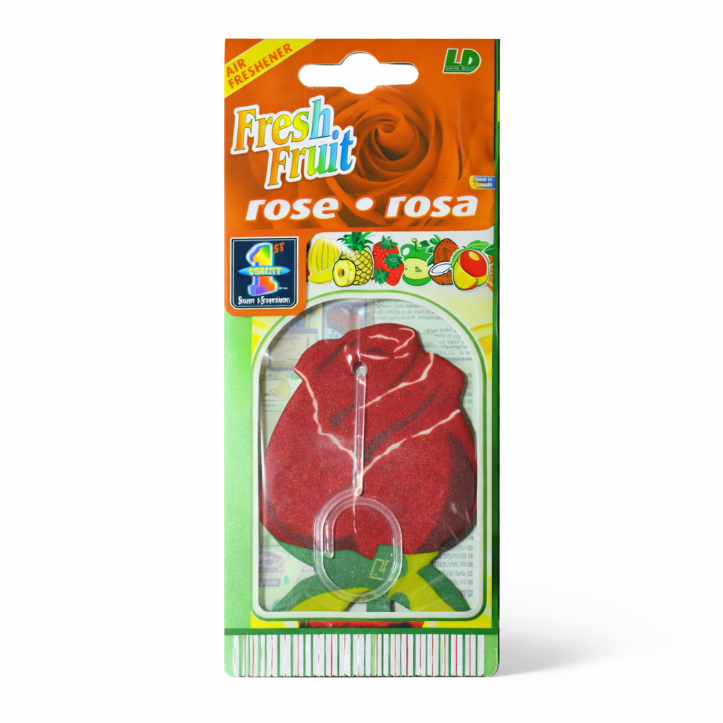 LD Car Air freshner (hanging )ROSE