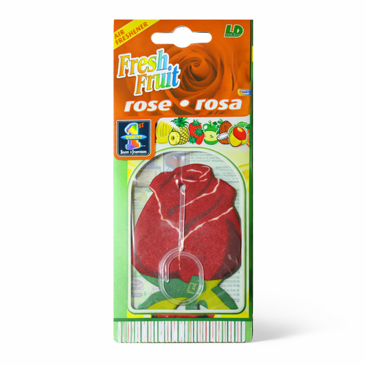 LD Car Air freshner (hanging )ROSE