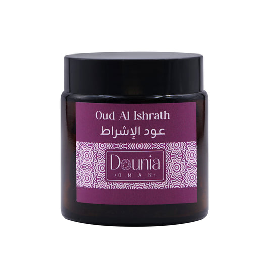 Dounia Oud Al Ishrat premium oud perfume bottle