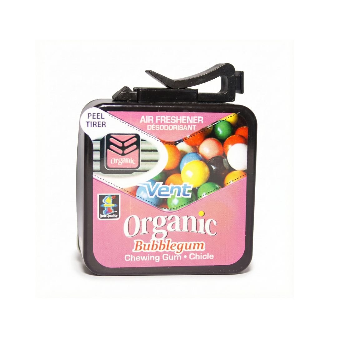 Vent Organic LD Car Air freshener (Ac Vent) Bubble Gum