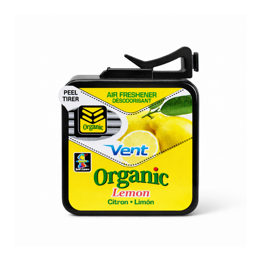 Vent Organic LD Car Air freshener (Ac Vent) Lemon
