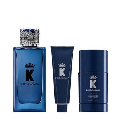 D&G King Men Edp 100Ml+Shower Gel+Deo Stick Set