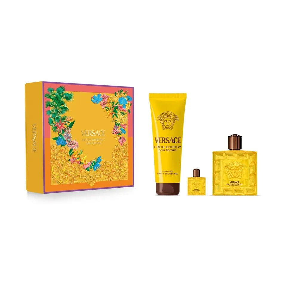 VERSACE  EROS ENERGY EDP100ML+SHOWER GEL150ML+EDP5ML