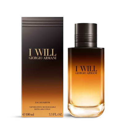 GIORGIO ARMANI  I WILL EDP (M) 100ML