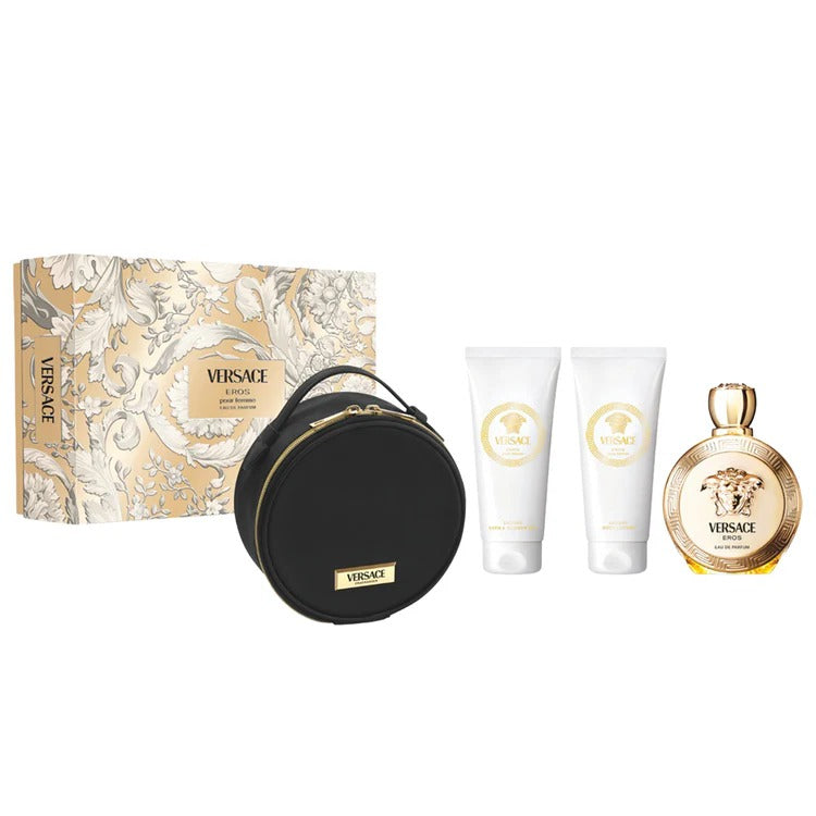Versace Eros Pour Femme Edp 100Ml 3Pc Bag Set