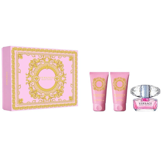 VERSACE BRIGHT CRYSTAL edt  50ML 3PCS SET