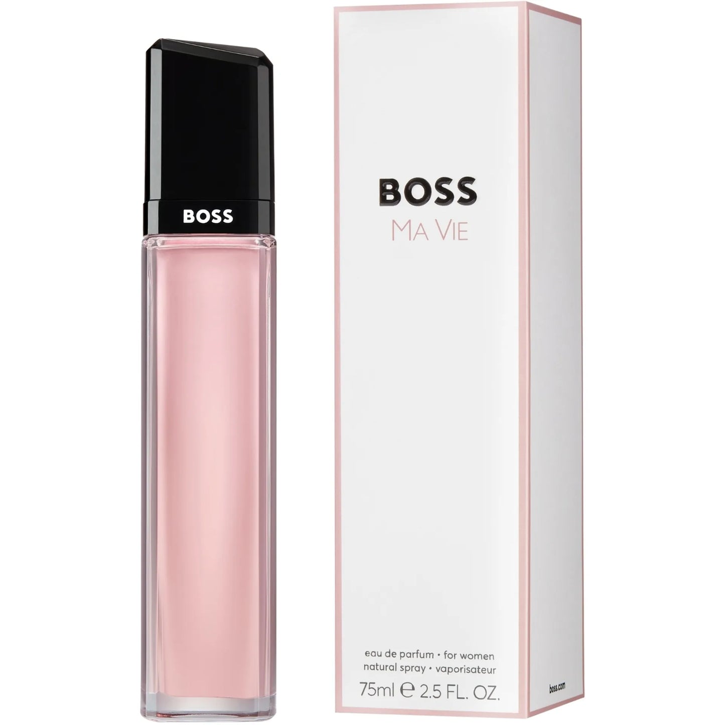 Shop perfumes for her in Oman — Boss Ma Vie Pf EDP 75ml at Al Hajis Perfumes Oman