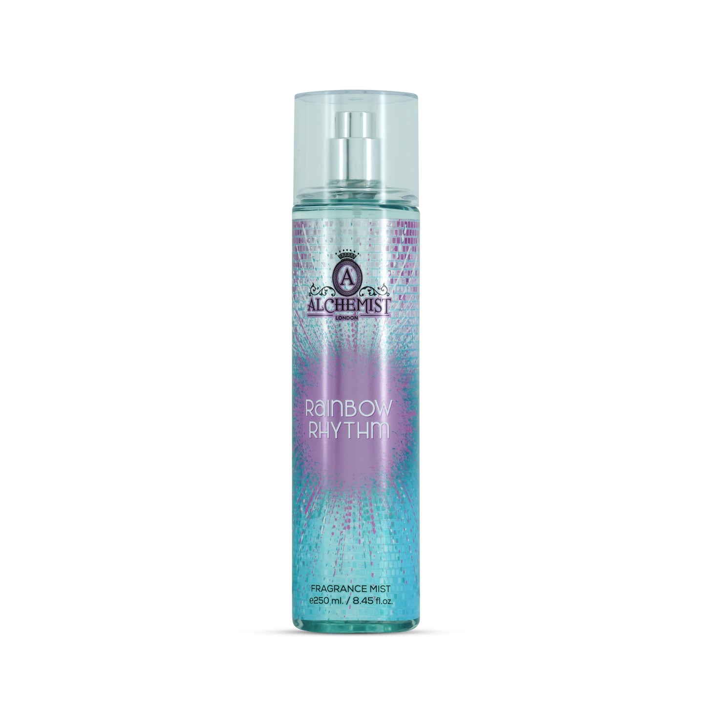 Shop perfumes for her in Oman — Alchemist London Rainbow Rhythm Fragrance Mist 250ml at Al Hajis Perfumes Oman