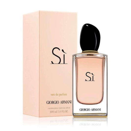Shop perfumes for her in Oman — Giorgio Armani Si EDP 50ml at Al Hajis Perfumes Oman