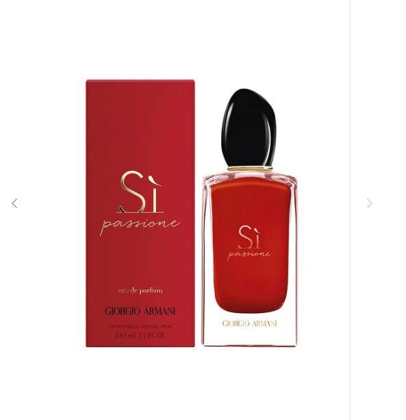 Shop perfumes for her in Oman — Giorgio Armani Si Passions EDP 100ml at Al Hajis Perfumes Oman