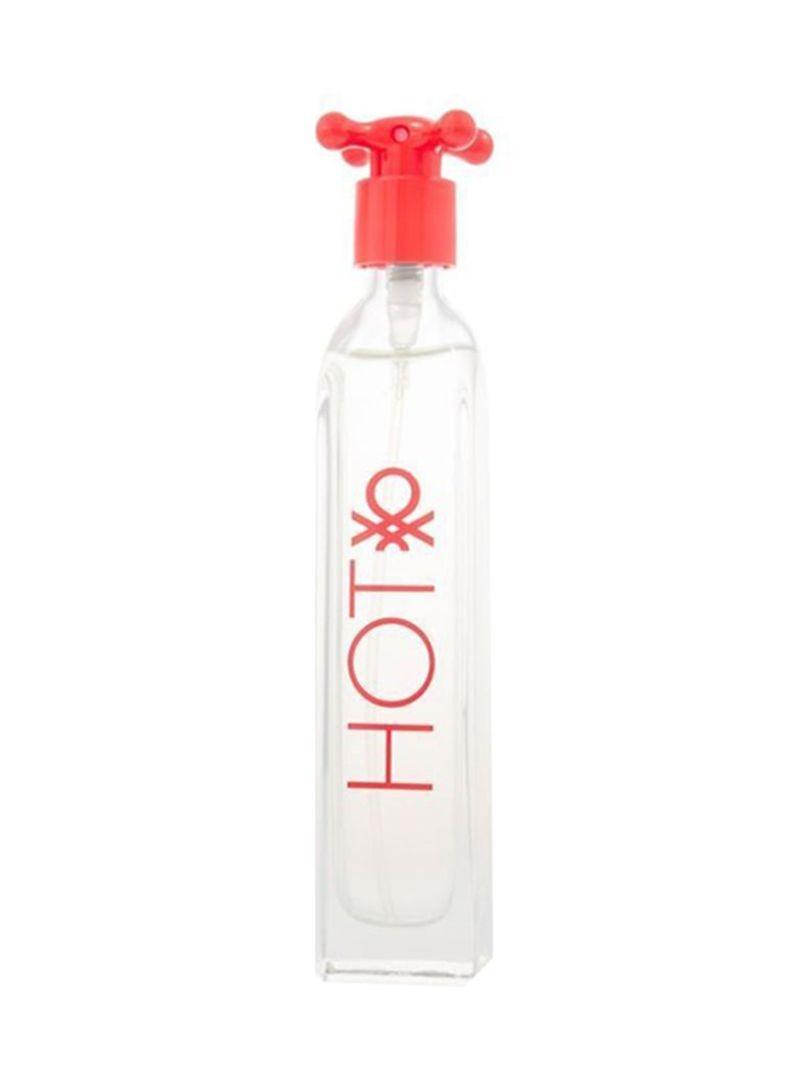 Shop perfumes for her in Oman — Benetton Hot For Her New EDT 100ml at Al Hajis Perfumes Oman