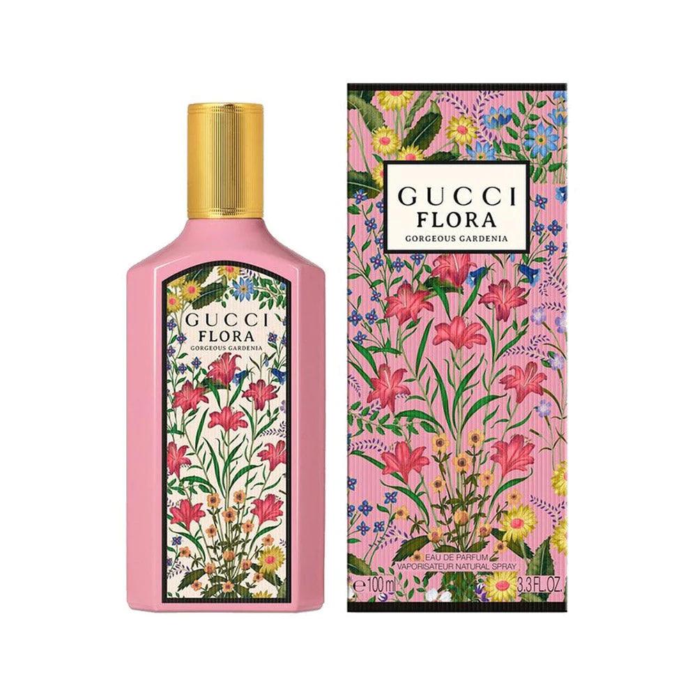 Shop perfumes for her in Oman — Gucci Flora Gorgeous Gardenia EDP 100ml at Al Hajis Perfumes Oman