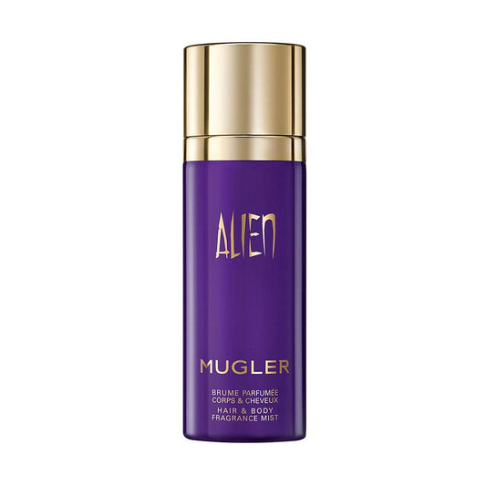 Shop perfumes for her in Oman — Mugler Alien Hair & Body Mist 100ml at Al Hajis Perfumes Oman