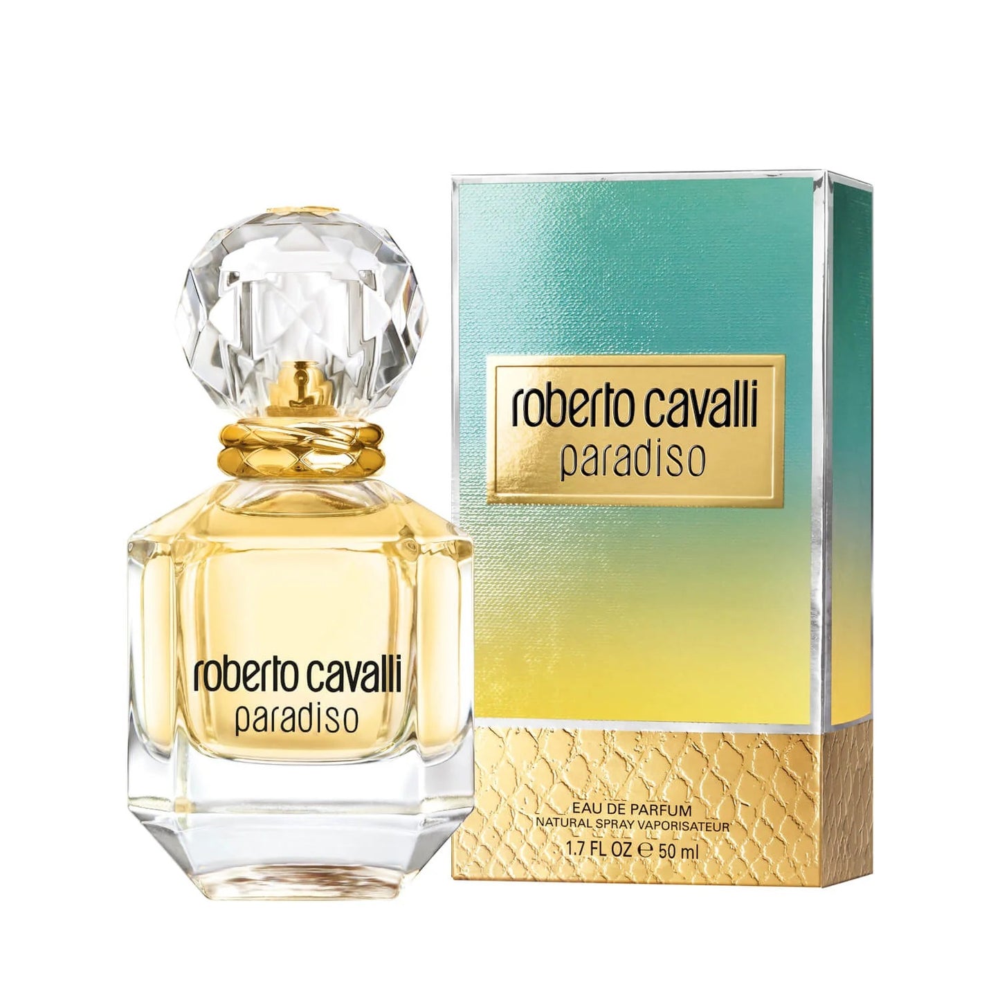 Shop perfumes for her in Oman — Roberto Cavalli Paradiso EDP 50 ml at Al Hajis Perfumes Oman