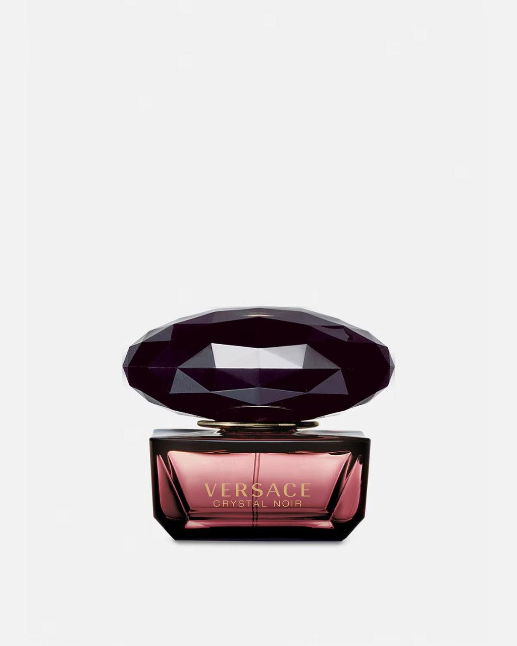Shop perfumes for her in Oman — Versace Crystal Noir EDT 50ml at Al Hajis Perfumes Oman