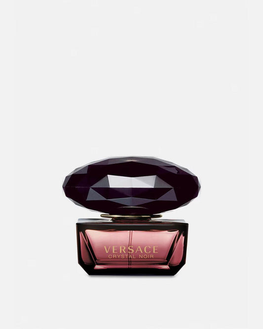 Shop perfumes for her in Oman — Versace Crystal Noir EDT 50ml at Al Hajis Perfumes Oman