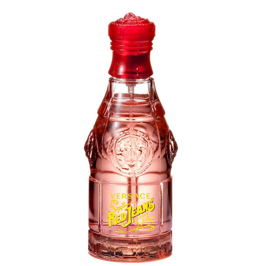 Shop perfumes for her in Oman — Versace Red Jeans 75ml at Al Hajis Perfumes Oman