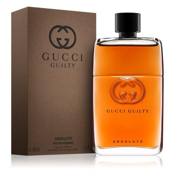Perfumes for Men in Oman Gucci Guilty Absolute Ph EDP 90ml at Al Hajis Perfumes Oman