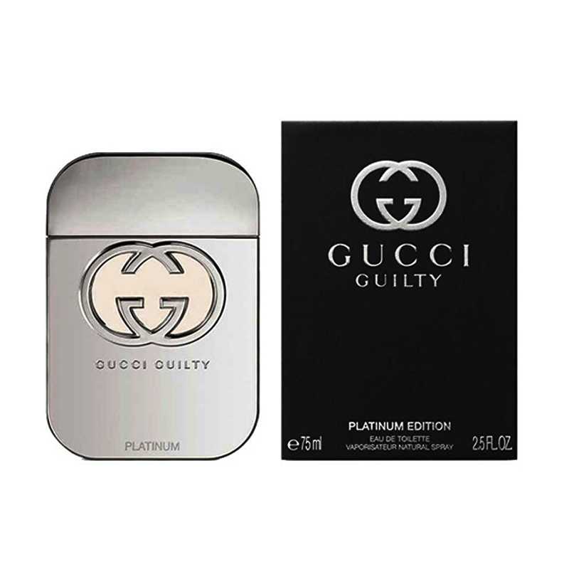 GUCCI GUILTY PLATINUM EDITION EDT 75 ML