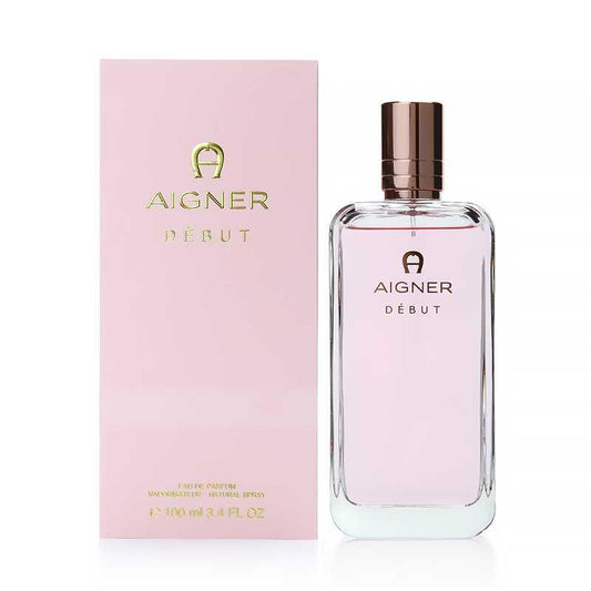 Shop perfumes for her in Oman — Aigner Debut EDP 100ml at Al Hajis Perfumes Oman