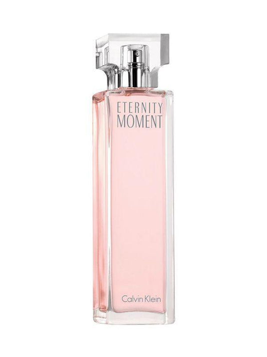 Shop perfumes for her in Oman — Ck Eternity Moment 100ml at Al Hajis Perfumes Oman